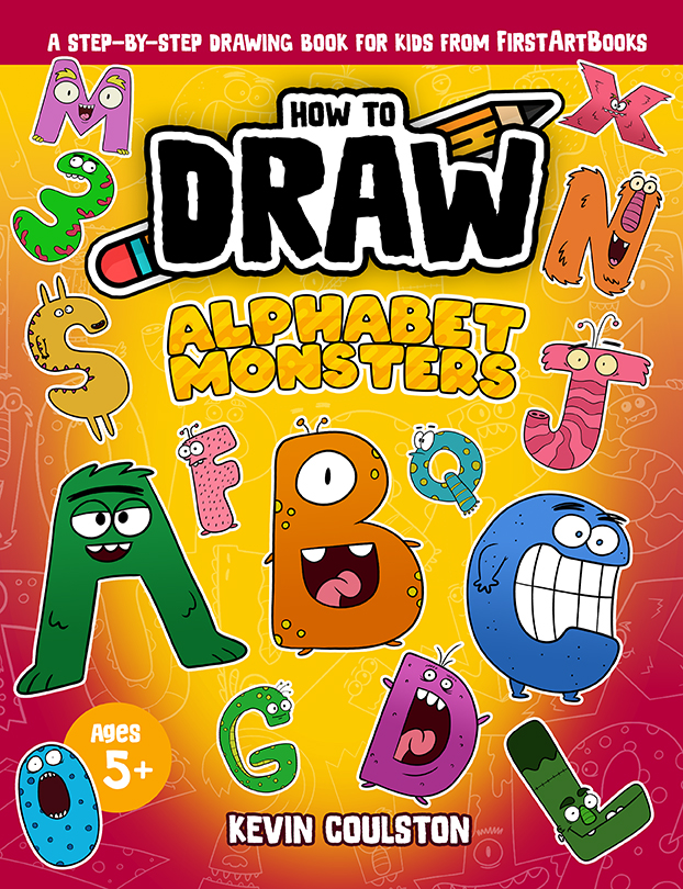 Cover of How to Draw: Alphabet Monsters